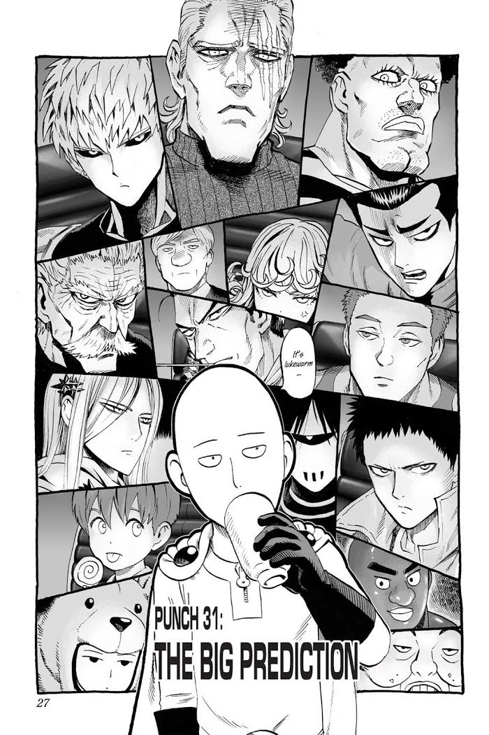 One Punch Man - Chapter 31 image 01